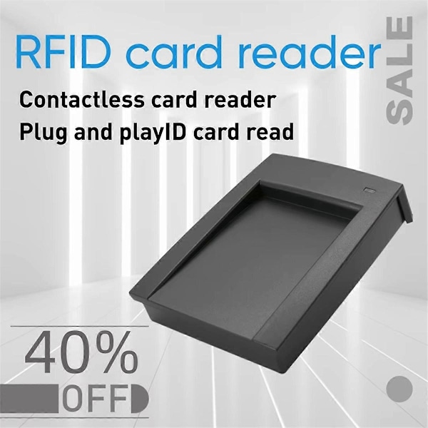 Uusi RFID EM4305 -lukija ja -kirjoitin 125-134.2KHZ ISO 11784/85 -kortinlukija, eläinmikrosirun koodikirjoituslaite