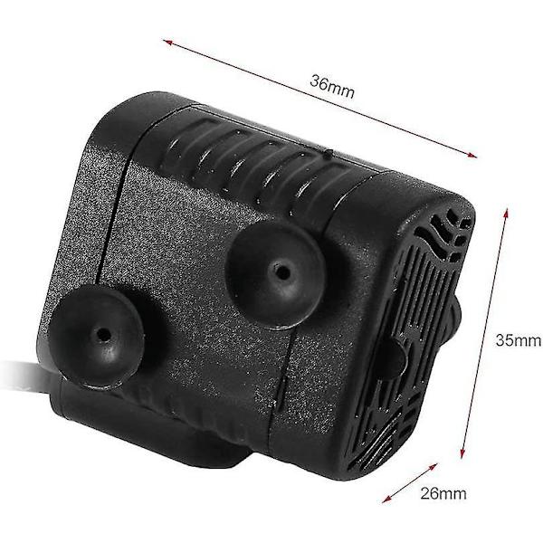 48gph [180l/h] 3w Ultra-stille Vandpumpe, Lille Akvarium, Fiskedam, Skildpadde, Akvatiske Dyr, Skulptur, Have, Bevægelig Båd, Dam, Springvand, Bordplade