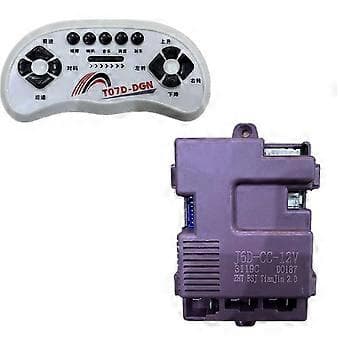 J6D-CC-12V Børne Elbil Modtager Bundkort Controller - Forbedret Ydeevne & Sikkerhed