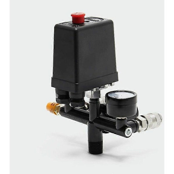 Trykregulator med trykføler til kompressor Trykføler 2 display