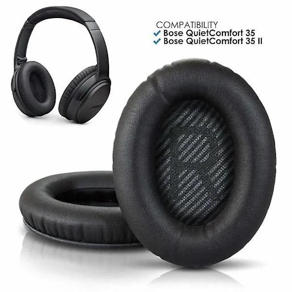 Ørepude til Bose Quiet Comfort 35 - QC35 Sort_as