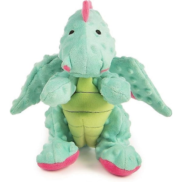 Dragons with Chew Guard Technology Durable Plush Squeaker Dog Toy