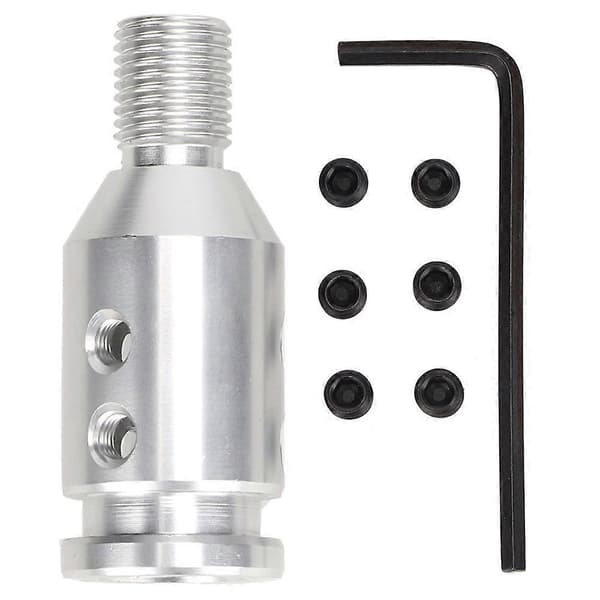 Universal bil gearknop adapter til ikke-gevind gearstænger 12x1.25