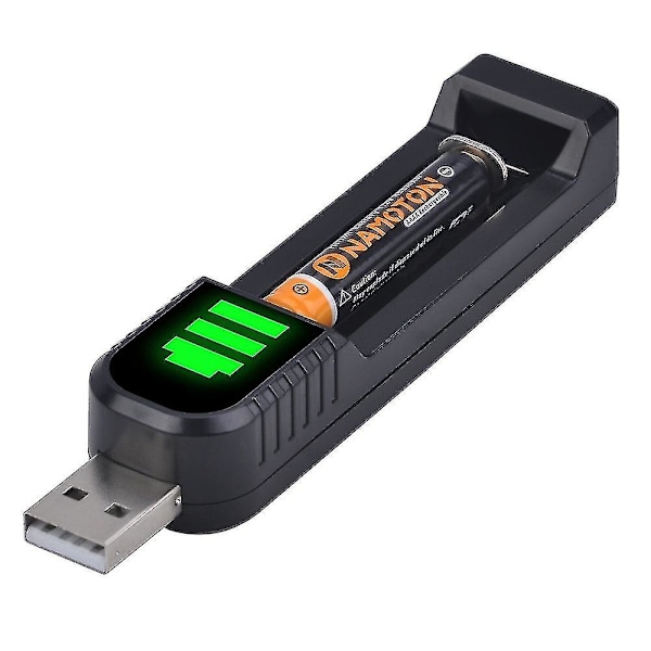 2 x Aaaa 4a NiMH-batterier med USB-laddare, kompatibel med Microsoft Dell kapacitiv
