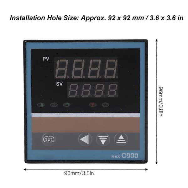 Högkvalitativ BERM/Bellmei REX-C900FK02-M*AN Digital intelligent display