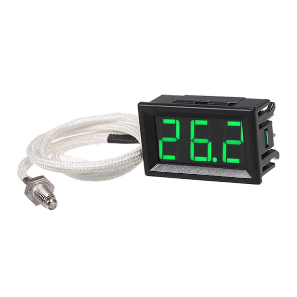 XH-B310 Industriell Digital Termometer 12V Temperaturmätare K-typ M6 Termoelement Testare -30~800 Termometer Hög Noggrannhet med LED-Display