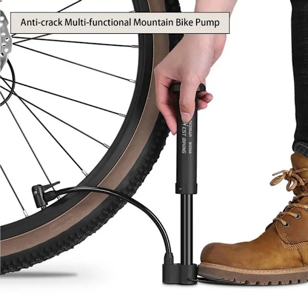 Pyöränpumppusetti, Jalka Pumput, Kannettava Ulkoilma MTB-Pyörän Rengaspumppu, Pyörän Työkalut