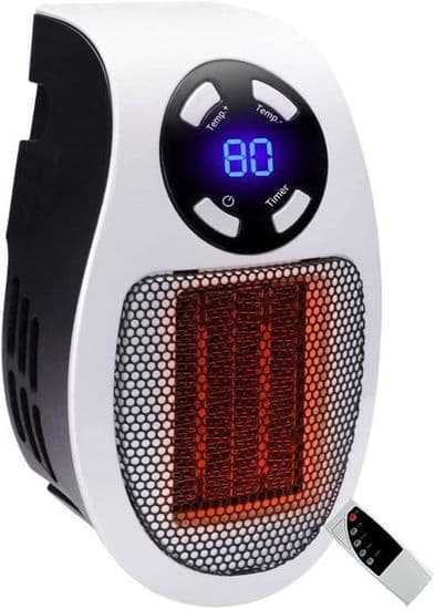 Ventilatorvarmer - YYV - Minivarmer 500W - Keramisk - Bærbar - Elektrisk