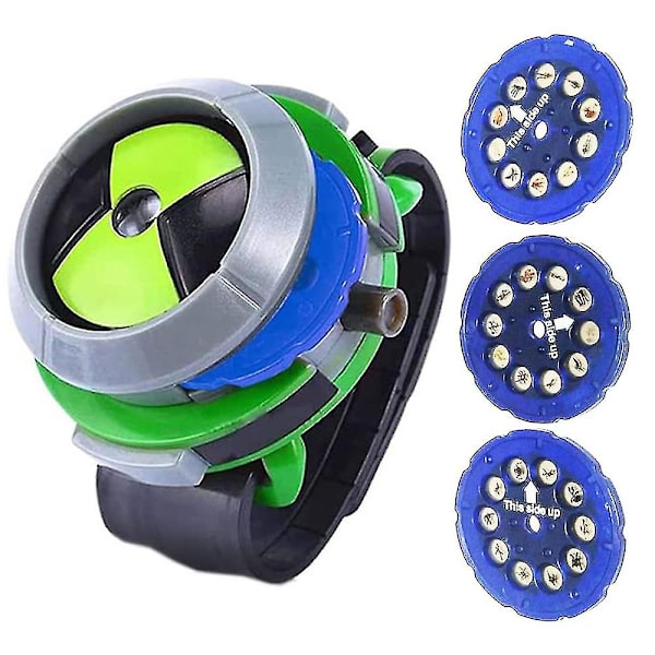 Ben 10 klockleksaker Ben 10 Omnitrix Ben Ten leksaker Alien Force Ultimatrix barn pojkar projektor klockleksak nyårsgåvor