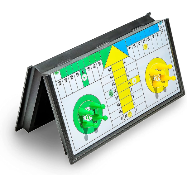 Ludo Magnetic Folding Travel Board Game Set - 9,75 tum