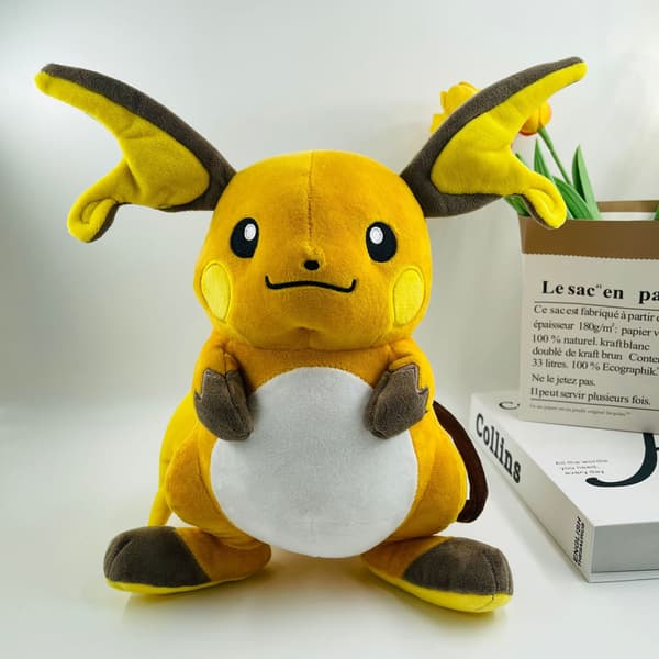 32cm Anime Spil Elf Pikachu Raichu Plyslegetøj