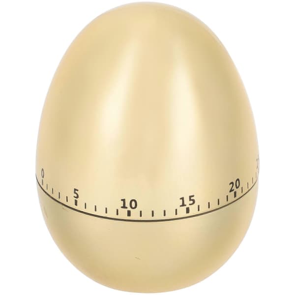 Rund Form Timer Egg Form Timer For Kjøkken Baking Steking Koking Egg 8.00X6.50X6.50CM Tidsstyringsverktøy 1Sett