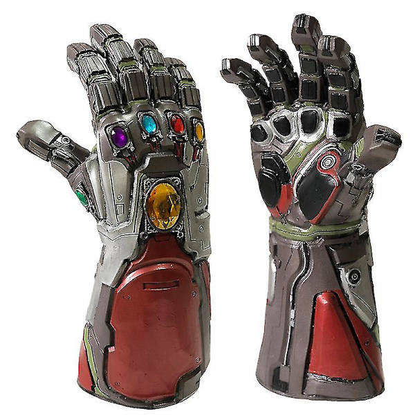 Avengers 4 End Game Cosplay Iron Man Infinity Gaunt Hulk Hansikkaat Halloween-rekvisiitat
