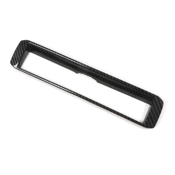 Bil Karbonfiber ABS Luftuttaksdeksel Trim Passer for Mitsubishi Xpander 2022 2023