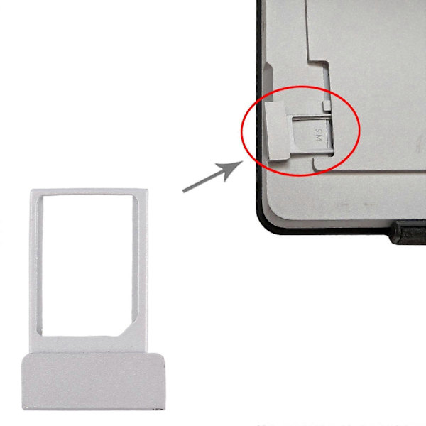 SIM-kortfack för Microsoft Surface Pro 7+ LTE (Silver)