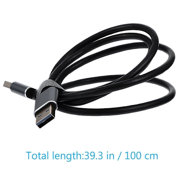 USB 3.0-kabel USB hann til hann-kabel Dobbel USB-ledning Datakabel for datamaskin