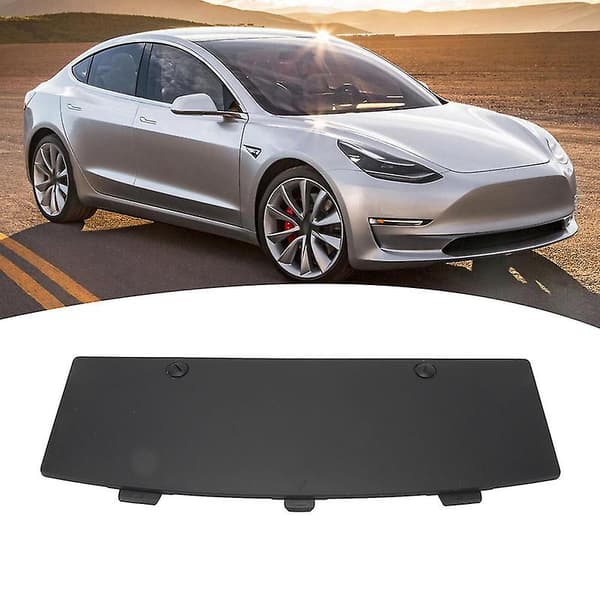 Bakre støtfanger slepehakehette 1135412 00 A Slepefestehulldekselutskifting for Tesla Model 3 2017 til 2020  [JKW]