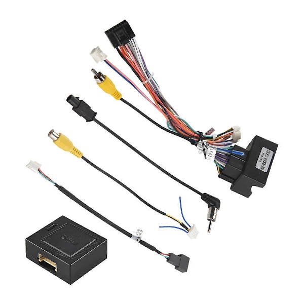 Autostereon audio 16 PIN Android -virtajohtosarjan adapteri + Canbus-boksi Peugeot 3008/2008/Cit