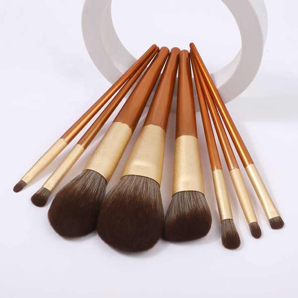 makeupbørster, makeupværktøjer, foundationbørste, løs pudderbørste, concealer, øjenskygge, blushbørste, makeupværktøjer