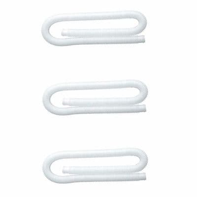 Set med 3 ersättningsslangar för poolpump, 3,2 cm diameter, 150 cm lång YYV