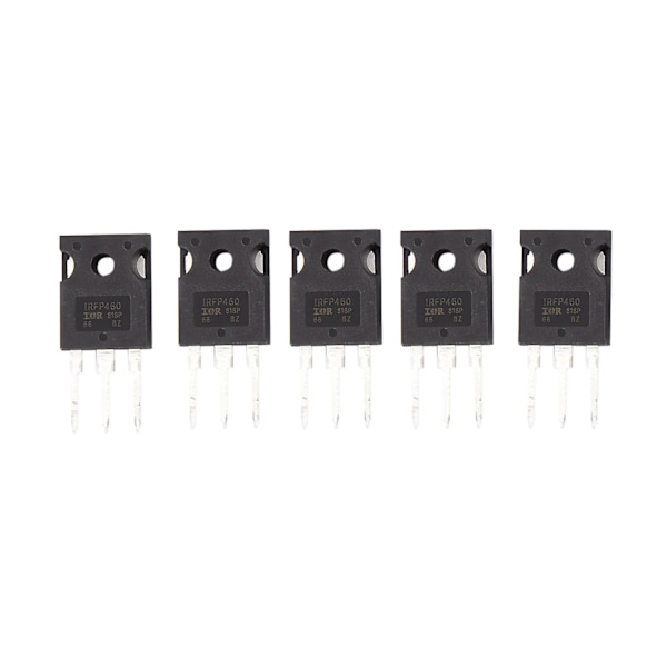 5 stk. 5X IRFP460 20A 500V Power MOSFET N-kanal Transistor TO-247 US FORSENDELSE