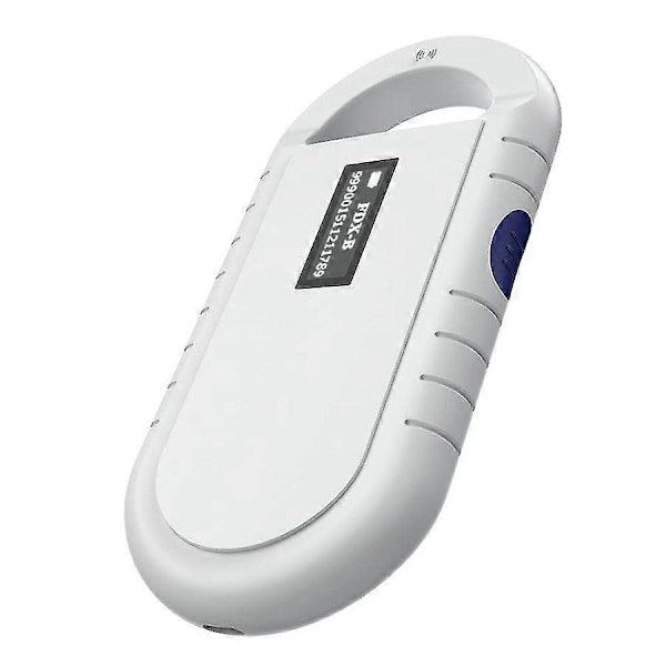RFID-läsare för husdjur, handhållen djurchipläsare, bärbar RFID-läsare, stöd för 11784/11785