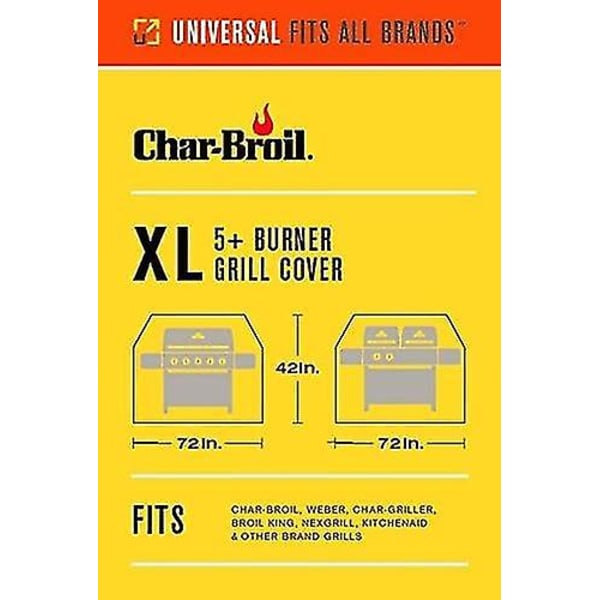 Char Broil Performance Grill Cover, 3-4 Brændere: Stor