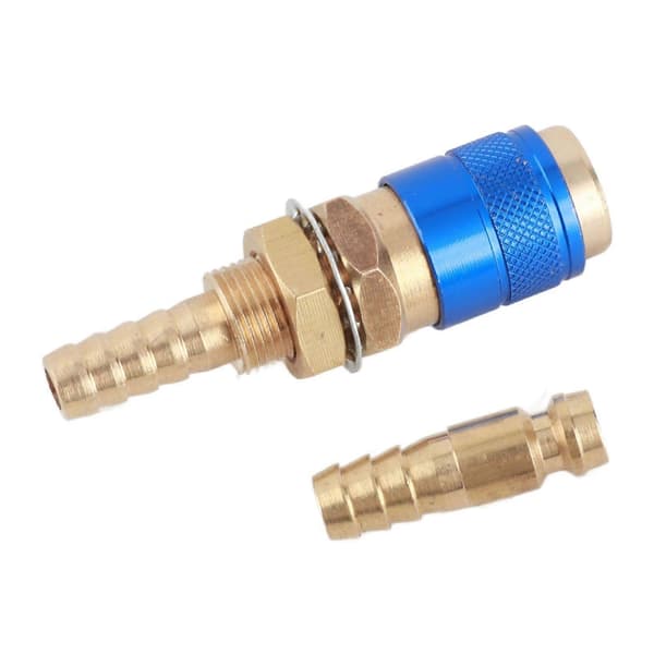 Högkvalitativ 8mm TIG-brännarslangadapter snabbkopplingsset för MIG T...
