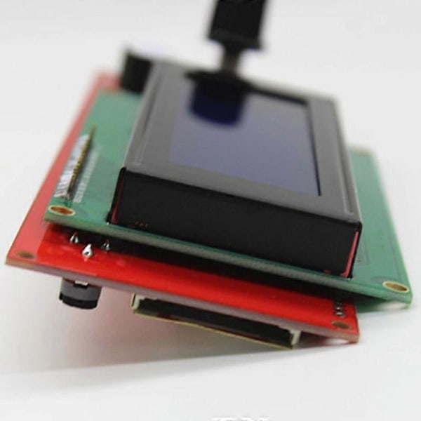 Smart Display Controller Ramps 1.4 2004 LCD-kontroller med adapter lämplig för 3D-skrivare RepRap A
