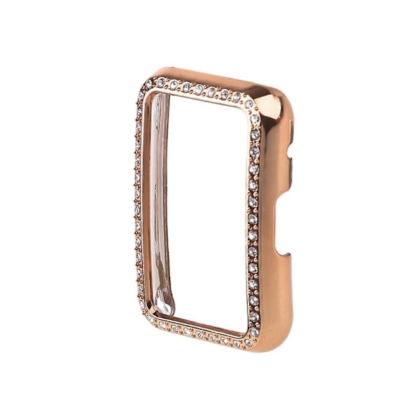 Fargerik Rhinestone Bumper Hybrid Shell PC Klokkedeksel for Huawei Watch Fit Smart Band Beskytter