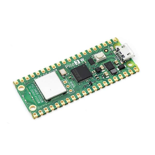 Raspberry Pi Pico 2 W Mikrokontrollerikehityskortti, perustuu RP2350-siruun, tukee WIFI:ä ja