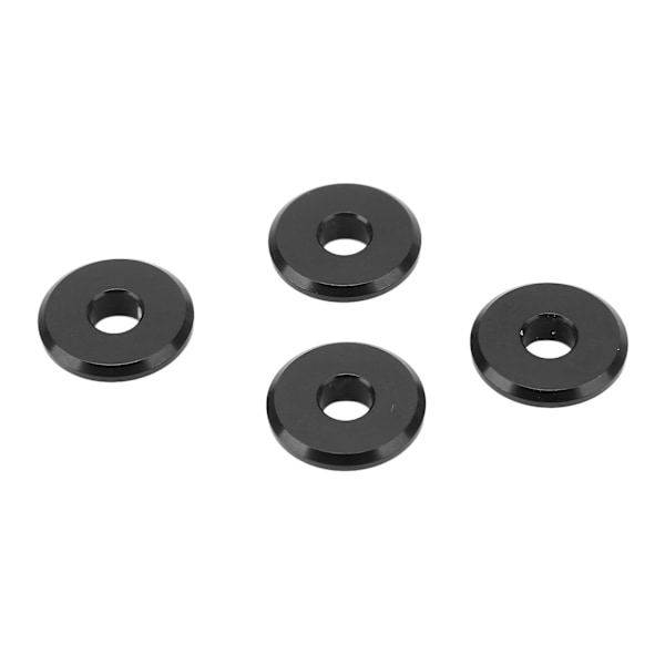 Aluminiumfälgadapterpackning för RC-bil Svart Hjul Adapter 4 st för TRAXXAS UDR 1/7