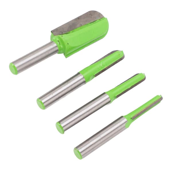 2025 Senaste Modell 4ST Core Box Bits Djup Rund Nos 8mm Skaft Fräs CNC