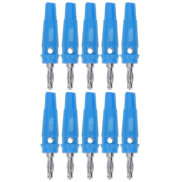 Højkvalitets 4mm bananstik lanterne type kobberlegering ledningsføring blødt gummi