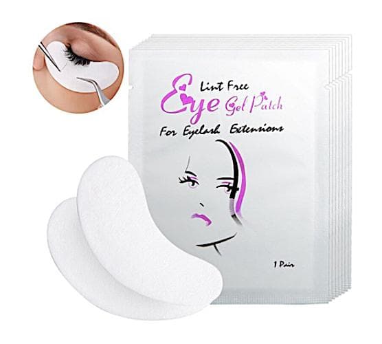 10-par øjenlapper, eyepads, øjenvippeforlængelse