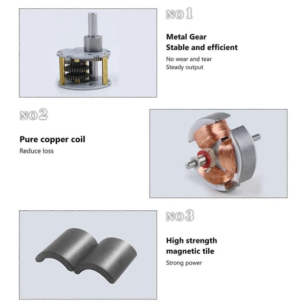 Högkvalitativ JGB37-520 DC-reduktionsmotor DC24V35RPM
