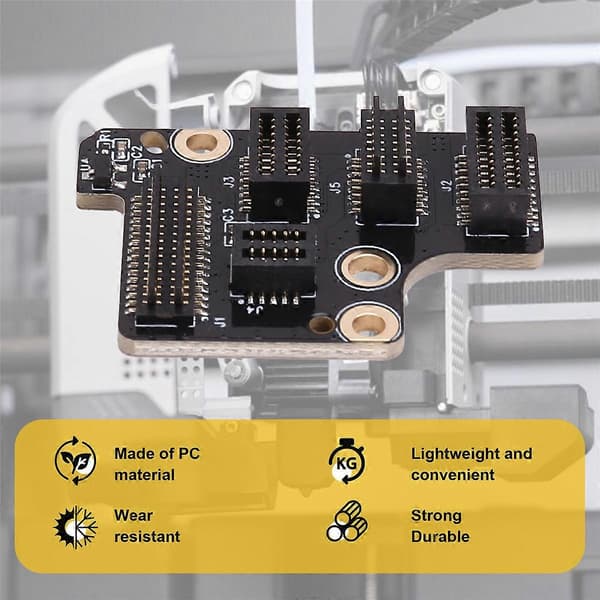 För Bambu Lab 3D-skrivare för P1P Extruder Adapterplatta för P1-serien 3D-skrivartillbehör