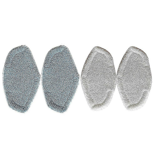 4 stk Rengjøringsputer for Hoover Dual Steam Plus Mop Pads 62300479 Støvsugerdeler Rengjøringspute Husholdningsrengjøringstilbehør c