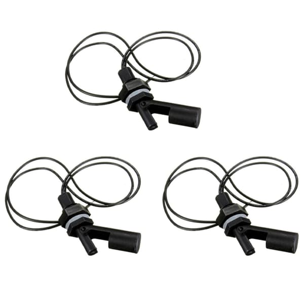 3x Vattennivå Float Switch Vätskenivå Sensor Boll - 12v 220v 10w