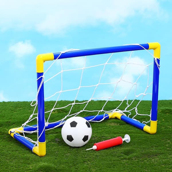 Børnefodboldmål, Fodboldmål til Børn, Foldbart Fodboldmål, Mini Fodboldmål, Foldbart Fodboldmål til Børn, Udendørs Legetøj 1 Sæt