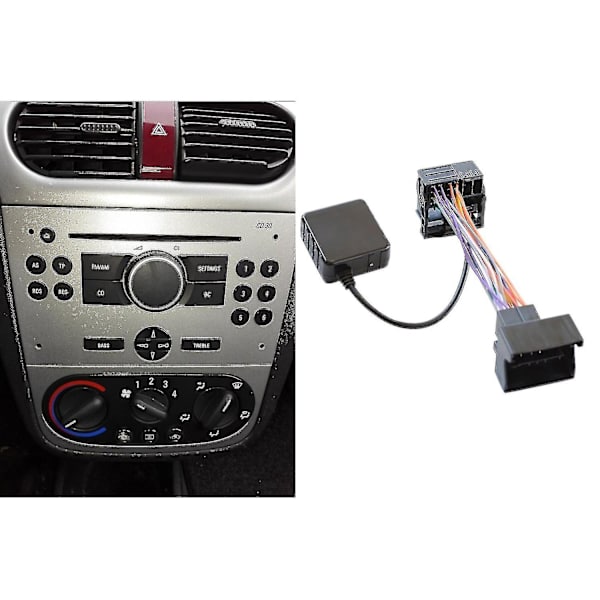 Audio Bluetooth 5.0 Receiver Aux Adapter Til Opel Cd30 Cdc40