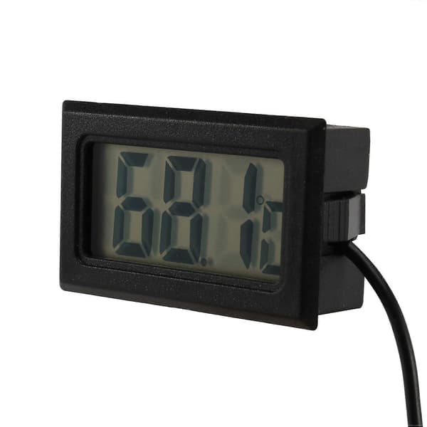 Termometer digital LCD -40 grader Celsius + 110 grader Celsius Temperaturmålingsinstrument T