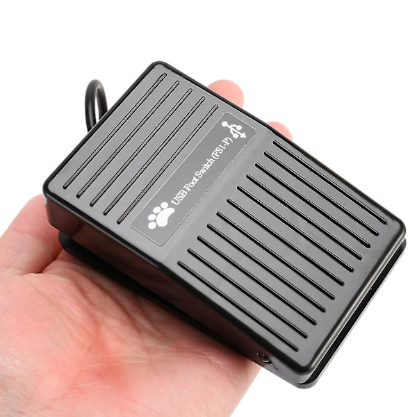 USB Fodpedal Switch Kontrol Tastaturhandling Til PC Computer Spil Ny Fodpedal USB HID Pedal