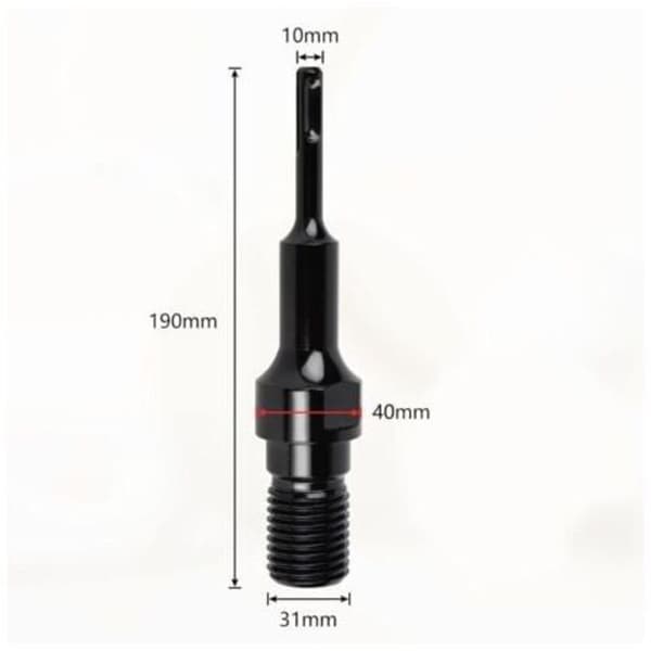 SDS Plus-adapter för 1 1/4\" UNC diamantkärnborr, adapter för kärnborr 1934CM