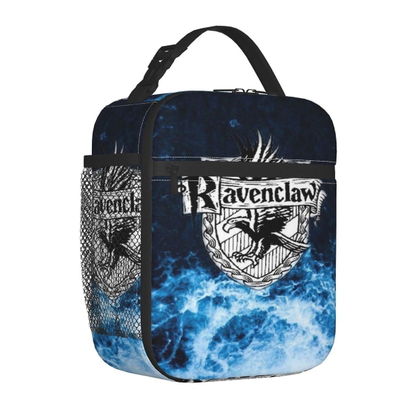 Harry Potter Ravenclaw Lunchpåse Lunchbox Multi Återanvändbar Lätt Lunchväska Tote Box för tjejer Pojkar Tonåring Vuxna Presenter-JJNW465