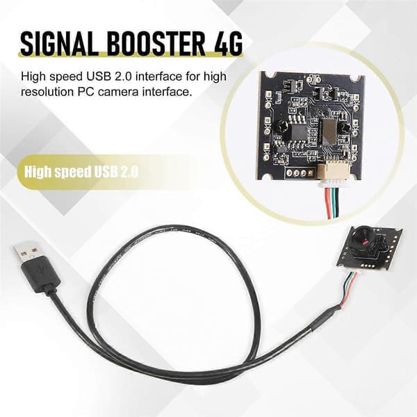USB-kameramoduuli OV9726 CMOS 1MP 50 asteen linssi USB IP-kameramoduuli Windowsille, Androidille ja Linuxille