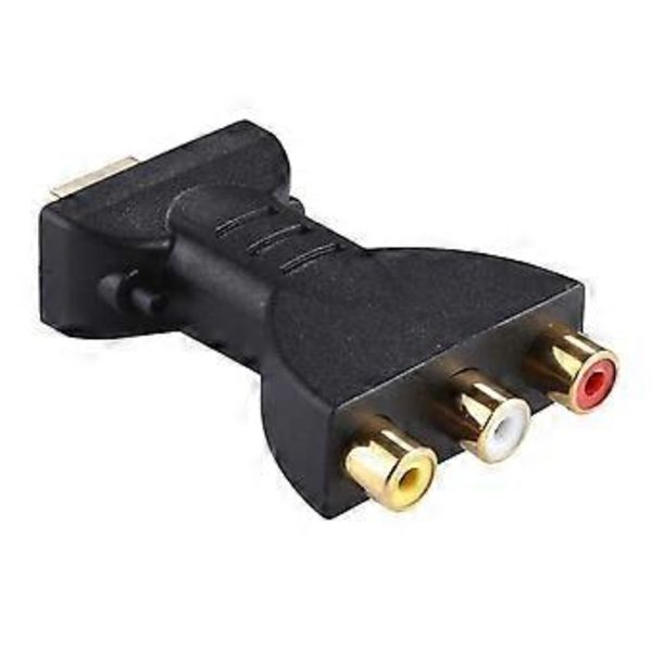 HDMI - 3x RCA -modeemisovitin HD HDMI -sovitin