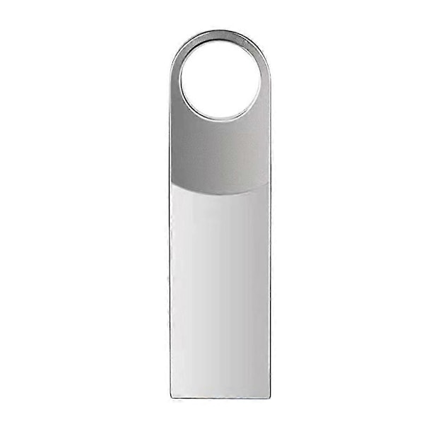 Metallisk USB-minne Flash Drive 128GB USB 3.0 Vattentät Cle USB 16 Go Pen Drive 3.0 Anpassad Logotyp Present USB-nyckel