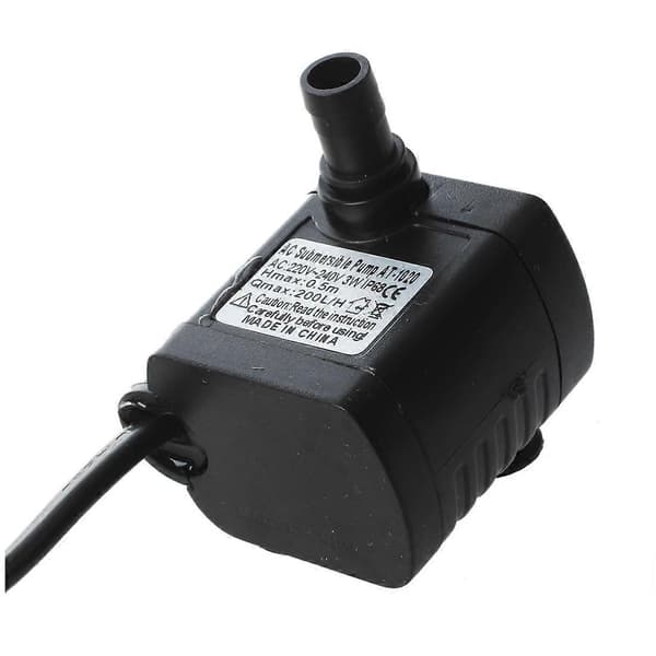 AC 220V 3W Undervandspumpe til Akvariedam Fontæne EU Stik