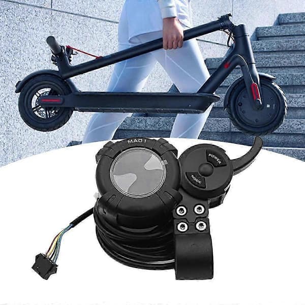For DAMAO MA01 Elektrisk Scooter LCD Display Dashboard Meter 36V-72V Knoke Gassbryter Electri